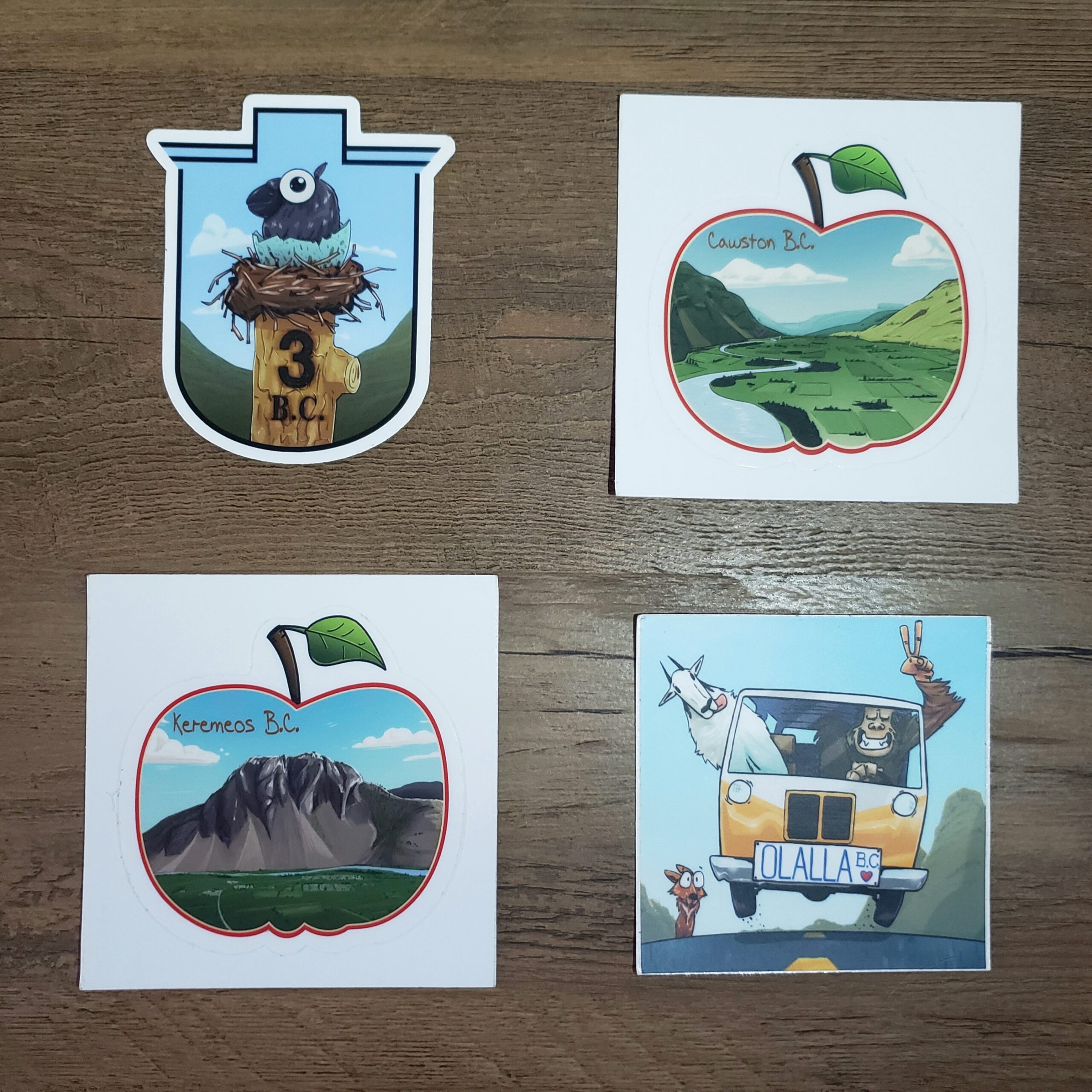 Local stickers & magnets